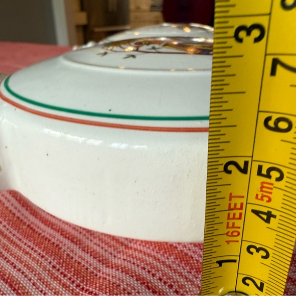 Pair of Vintage Granit Hungary Pottery Folk Art Flasks - Picture 9 of 9